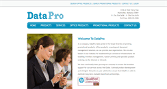 Desktop Screenshot of dataprollc.com
