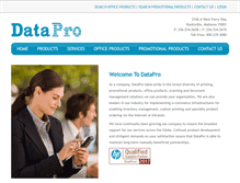 Tablet Screenshot of dataprollc.com